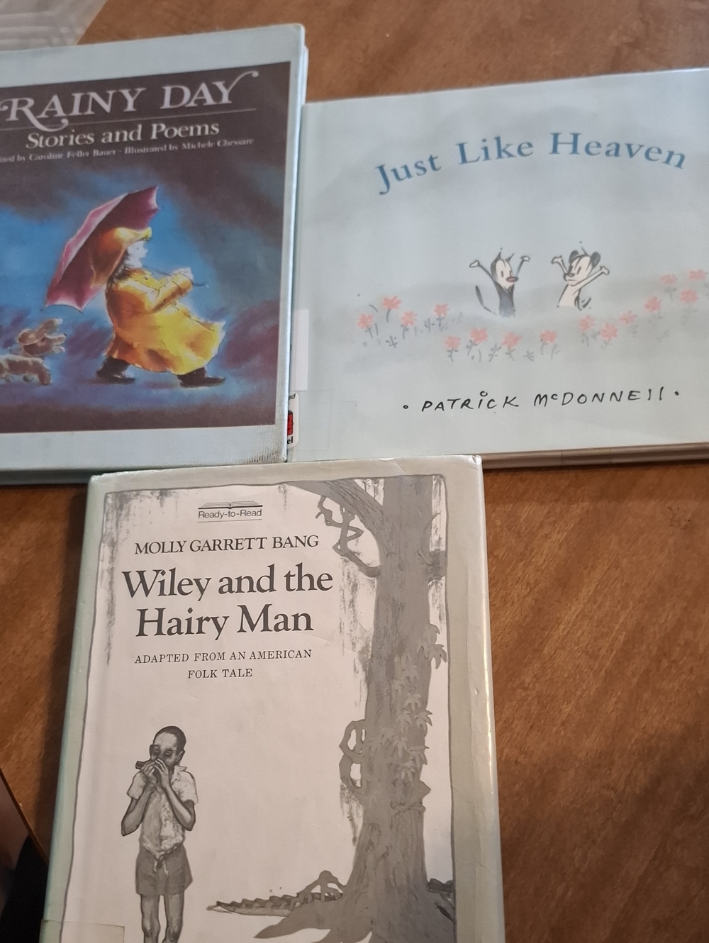 Lot of 3 children's books.